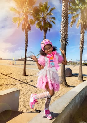 x Barbie® Miami Shores tulle-trimmed cotton T-shirt | Tutu Du Monde