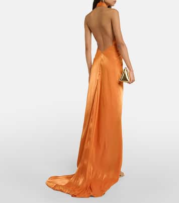 Robe Colette aus Seide | Costarellos