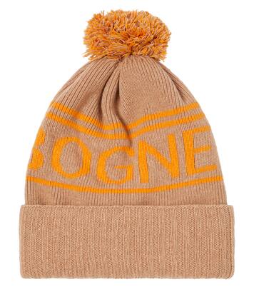 Noam logo wool-blend beanie | Bogner Kids