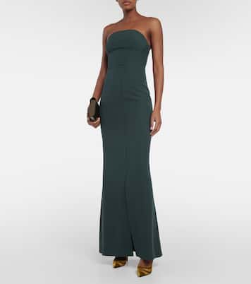 Makkari crêpe gown | Safiyaa