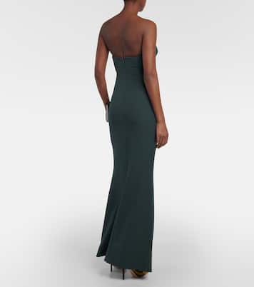 Makkari crêpe gown | Safiyaa