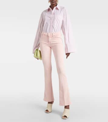 Cropped-Hemd aus einem Baumwollgemisch | Victoria Beckham