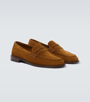 Mocassins Perry en daim | Manolo Blahnik