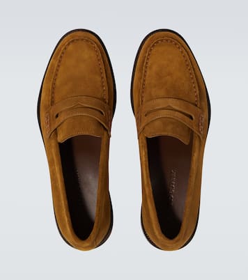 Mocassins Perry en daim | Manolo Blahnik