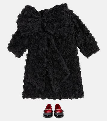 Abito con applicazioni floreali | Caroline Bosmans