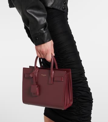 Sac De Jour Nano leather tote bag | Saint Laurent