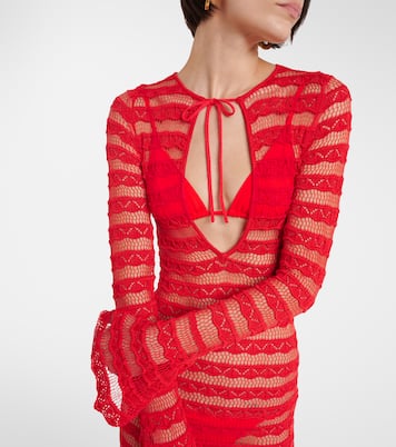 Robe longue en dentelle | Aya Muse