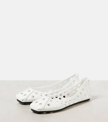 Ballerinas Perfo aus Leder | Alaïa