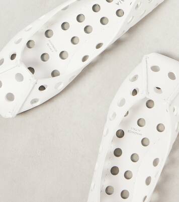 Ballerinas Perfo aus Leder | Alaïa