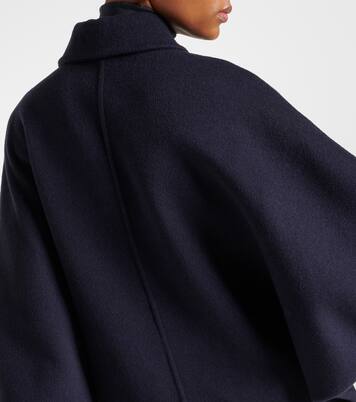 Cropped wool and cashmere coat | Brunello Cucinelli