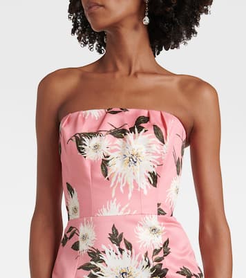 Robe longue Emine à fleurs | Emilia Wickstead