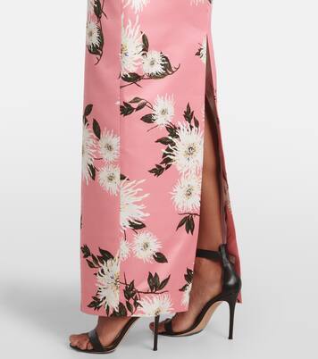 Robe longue Emine à fleurs | Emilia Wickstead