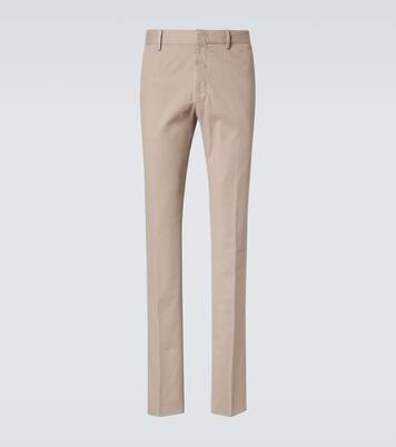 Pantalon droit en coton mélangé | Zegna