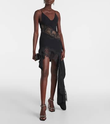 Minikleid mit Spitze | David Koma