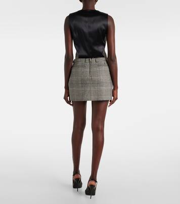 Minirock aus Wolle und Kaschmir | Dolce&Gabbana