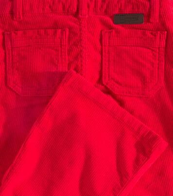 Junon cotton corduroy flared pants | Bonpoint