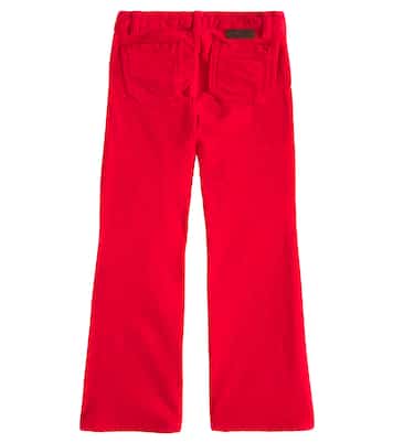Junon cotton corduroy flared pants | Bonpoint