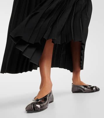 Maxikleid aus Baumwolle | MM6 Maison Margiela