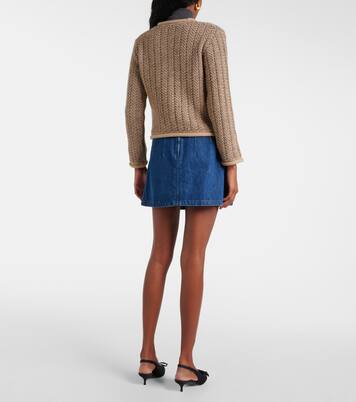 Cardigan aus Wolle und Alpakawolle | Patou