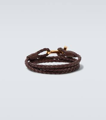 Armband T aus Leder | Tom Ford