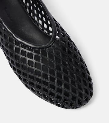 Bailarinas Tee Perforated de piel | Proenza Schouler