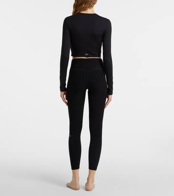 Alosoft cropped technical top | Alo Yoga