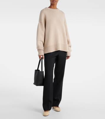 Ballerinas Awar aus Veloursleder | The Row