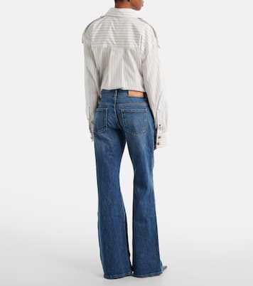 Jeans flared Mankind de tiro alto | 7 For All Mankind