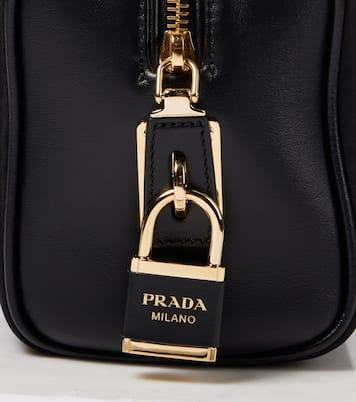 Re-Nylon Medium leather tote bag | Prada