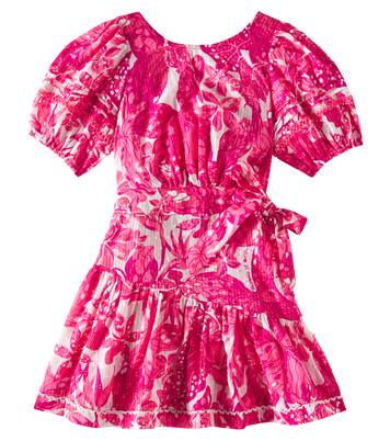 Chantal floral cotton dress | Poupette St Barth Kids