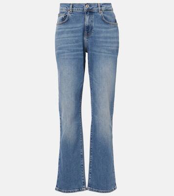 High-Rise Straight Jeans | AG Jeans