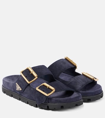 Suede sandals | Prada