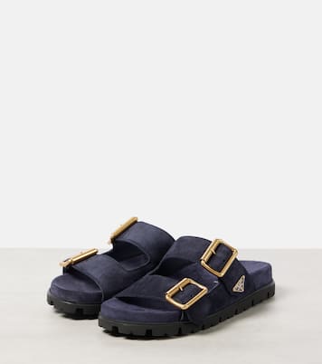 Suede sandals | Prada