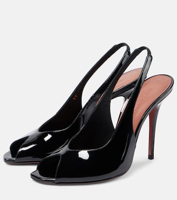 Slingback-Pumps Kristina 105 aus Lackleder | Amina Muaddi