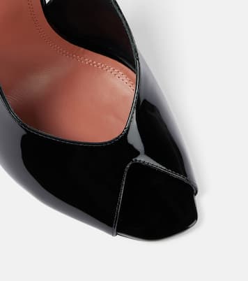 Slingback-Pumps Kristina 105 aus Lackleder | Amina Muaddi