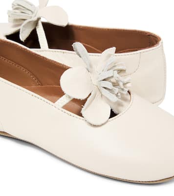 Leather ballet flats | PèPè