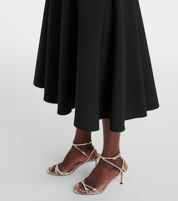 Robe de cocktail en laine mélangée | Oscar de la Renta