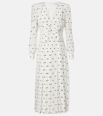  Midikleid aus Seide | Alessandra Rich