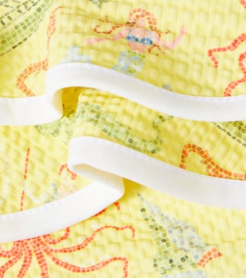 Bumby Aman printed ruffled bikini top | Marysia Bumby