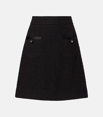 Cotton-blend miniskirt | Dolce&Gabbana