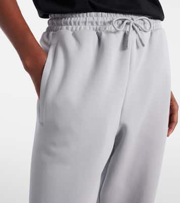 Cotton-blend fleece sweatpants | Adidas by Stella McCartney