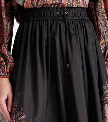 Rhiannon ruffled silk maxi skirt | Zimmermann