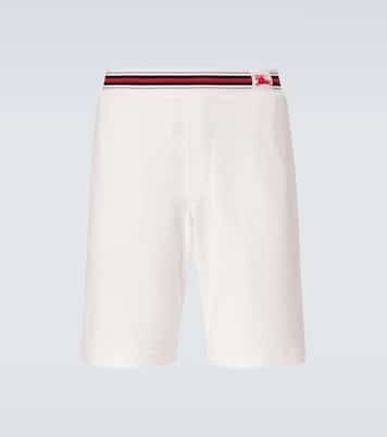 EKD cotton-blend towelling shorts | Burberry