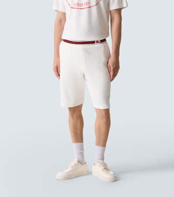 EKD cotton-blend towelling shorts | Burberry