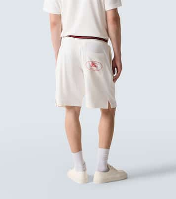 EKD cotton-blend towelling shorts | Burberry