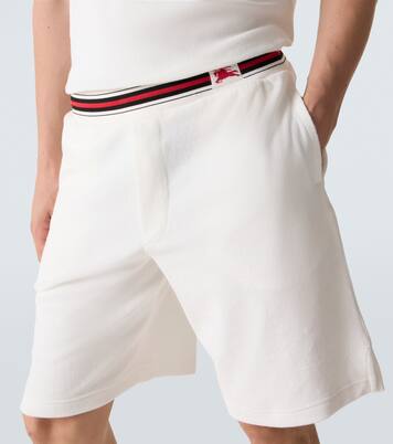 EKD cotton-blend towelling shorts | Burberry