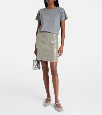 Jelly embellished PU Mary Jane flats | Jimmy Choo