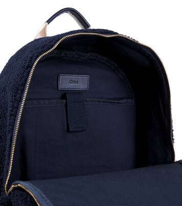 Rucksack aus Teddyfleece | Chloé Kids