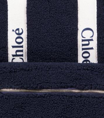 Rucksack aus Teddyfleece | Chloé Kids
