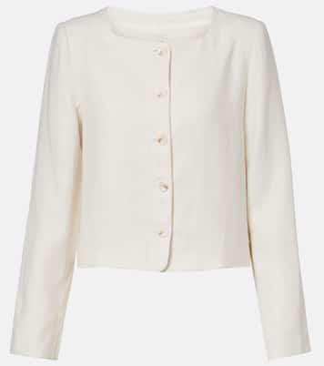 Cropped-Jacke Emma aus Leinen | Posse